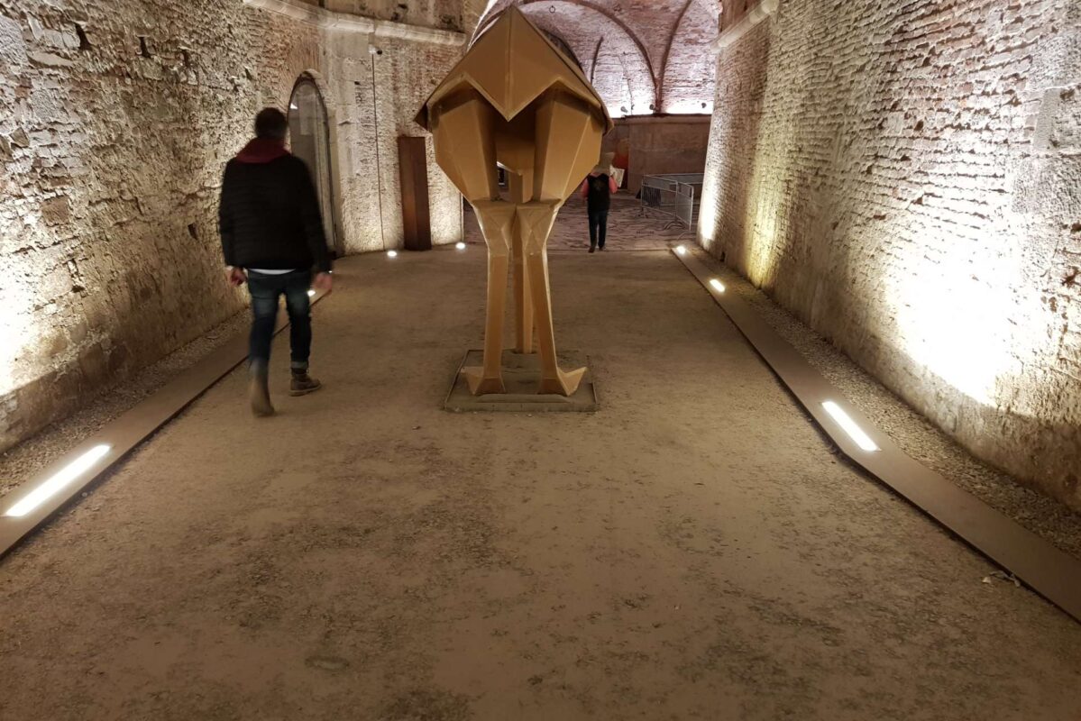 Realizzazione di pavimentazione in terra stabilizzata presso le Mura Urbiche di Lucca