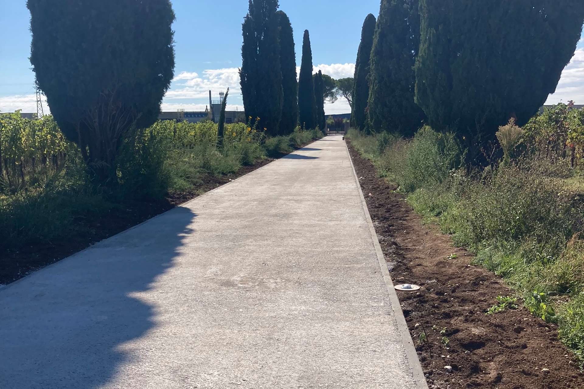 Percorsi naturali in misto stabilizzato