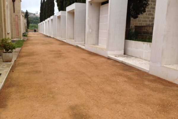 Pavimentazione naturale ecocompatibile con misto granulare stabilizzato