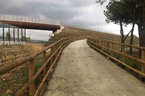 Pavimentazione naturale ecocompatibile con misto granulare stabilizzato