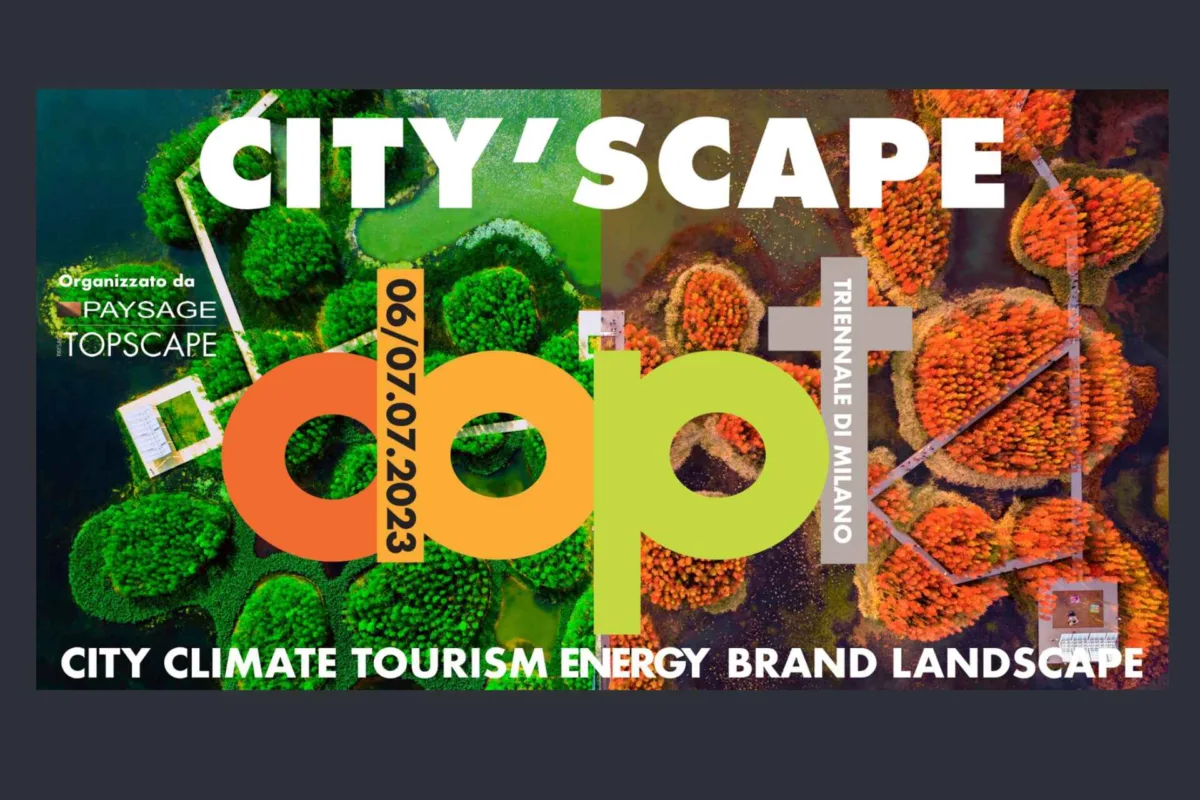 Stadtbild 2023: Landschaft als Energie mit Terra Solida®, 6.-7. Juli, Triennale di Milano
