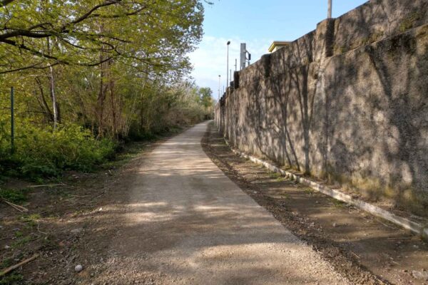 Chiavari (GE): realizzazione di pavimentazione ciclopedonale ecocompatibile lungo il fiume Entella