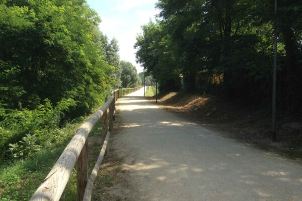 Circolo Canottieri a Casale Monferrato (AL): realizzazione pavimentazione ecocompatibile in misto granulare stabilizzato