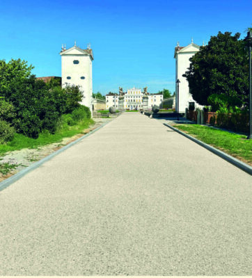 Calcestruzzo architettonico per Villa Manin a Passariano
