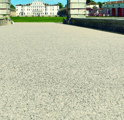 Calcestruzzo architettonico per Villa Manin a Passariano