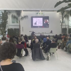 Relatori e pubblico al seminario AIAPP TUM al Naturart Village di Pistoia